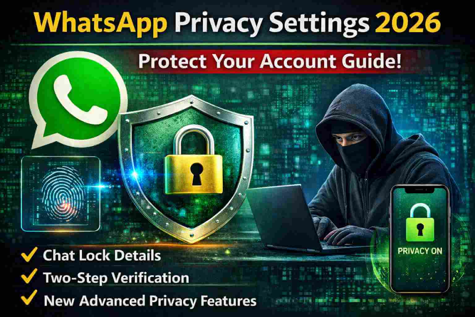 how to secure whatsapp account 2026